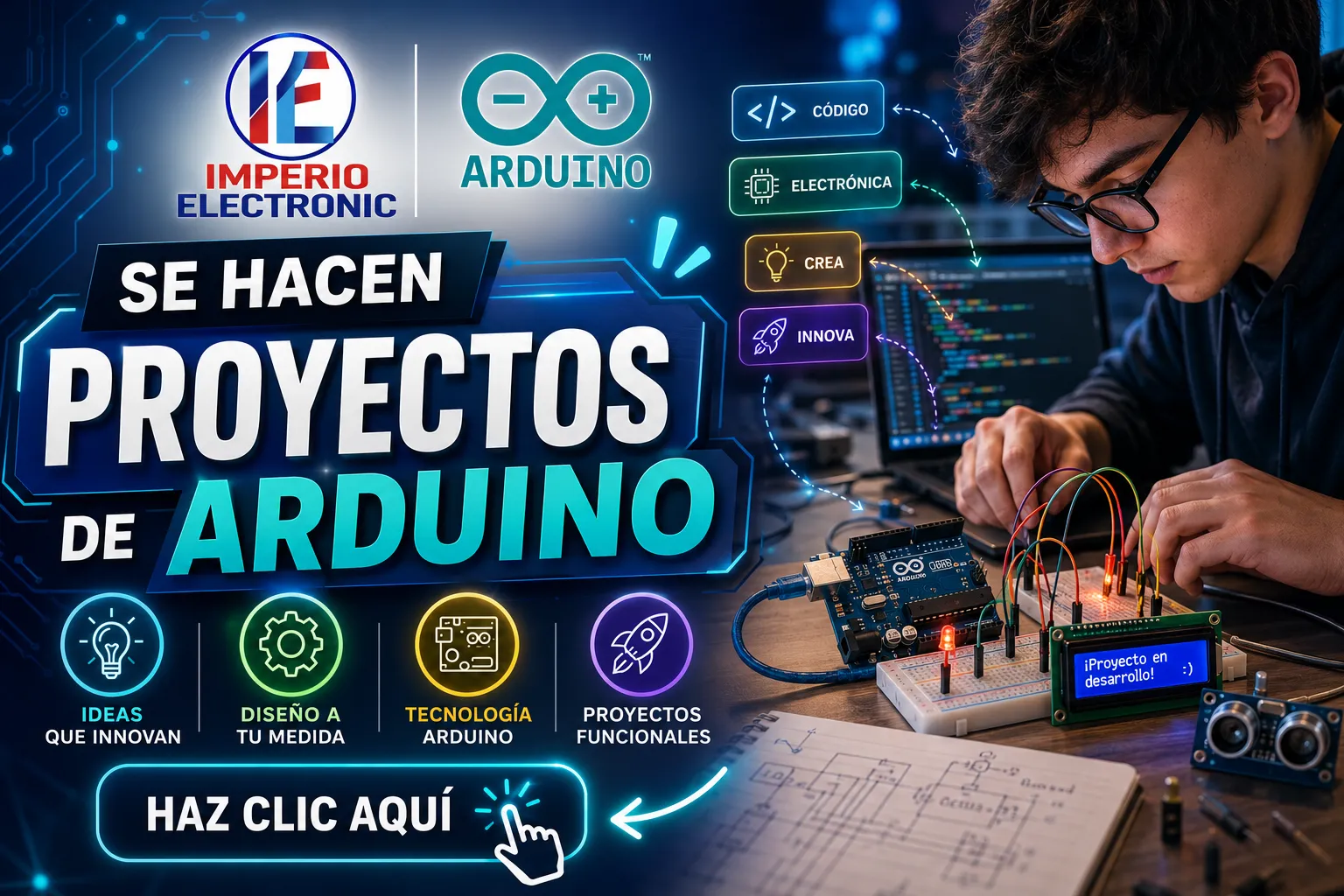 Proyectos Arduino - Imperio Electronic